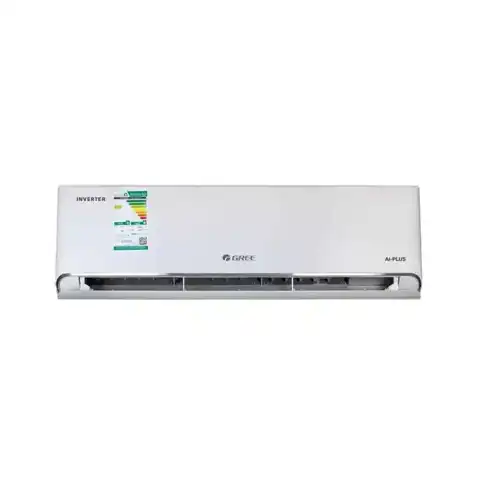 Gree Split Air Conditioner, 12000BTU, Cold Only, AI-Plus FAN, white unit with inverter label.