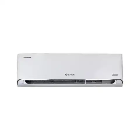 Gree Split Air Conditioner, 24000 BTU, cold only, AI-Plus fan, sleek white design, wall-mounted unit.