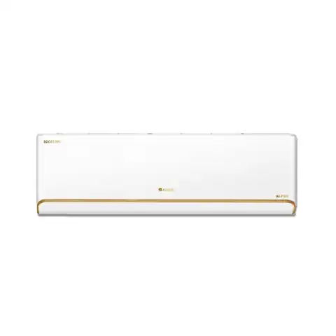 Gree Split AC 30000BTU Inverter AI-PRO, white unit with gold accents, designed for cooling and fan functions.