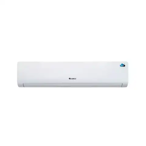 Gree Split Air Conditioner, 34200 BTU, cold only, sleek white design with WiFi feature.